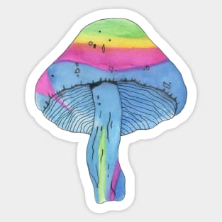 Trippy Shroom Sticker